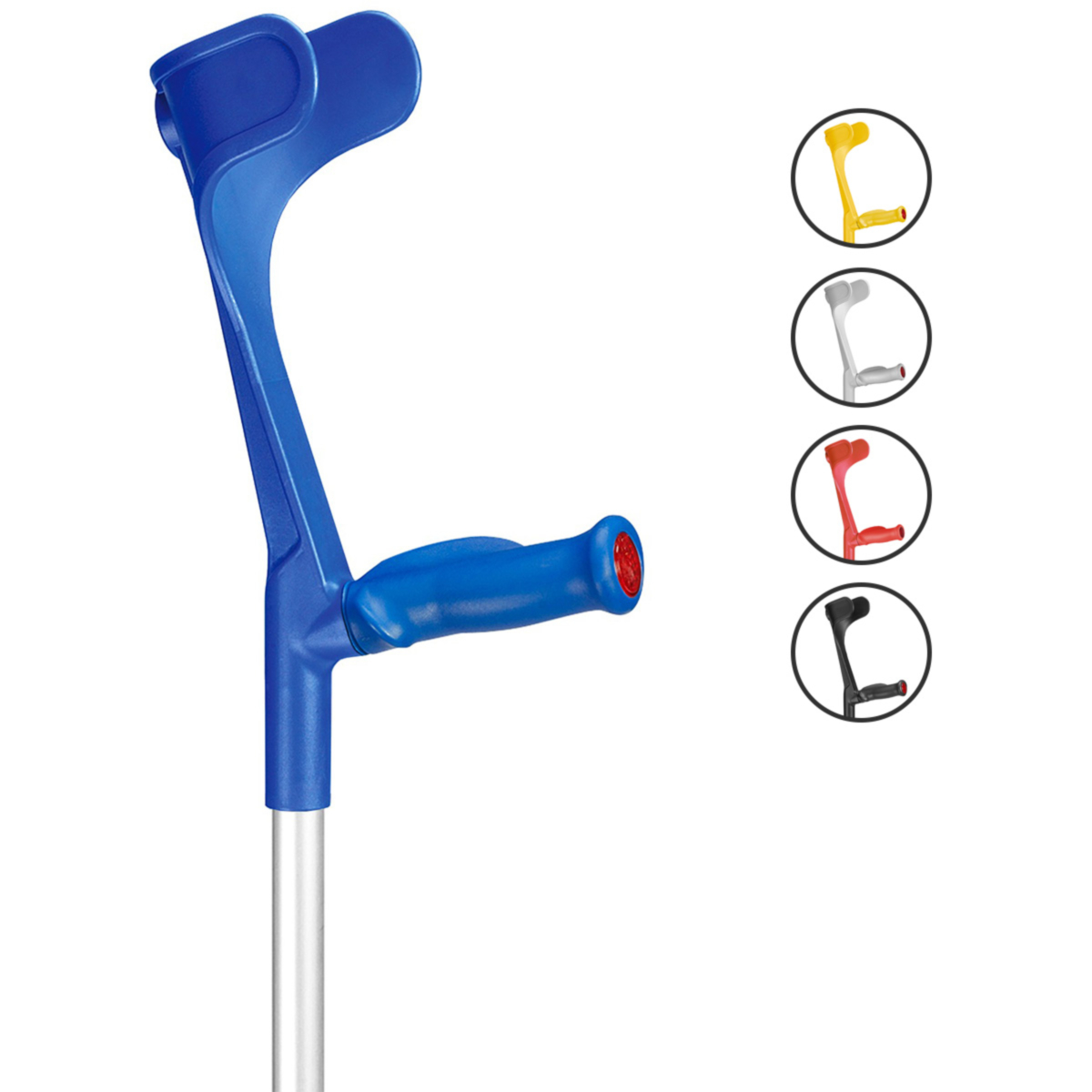 Unterarmgehstützen klassisch (anatomischer Softgriff)