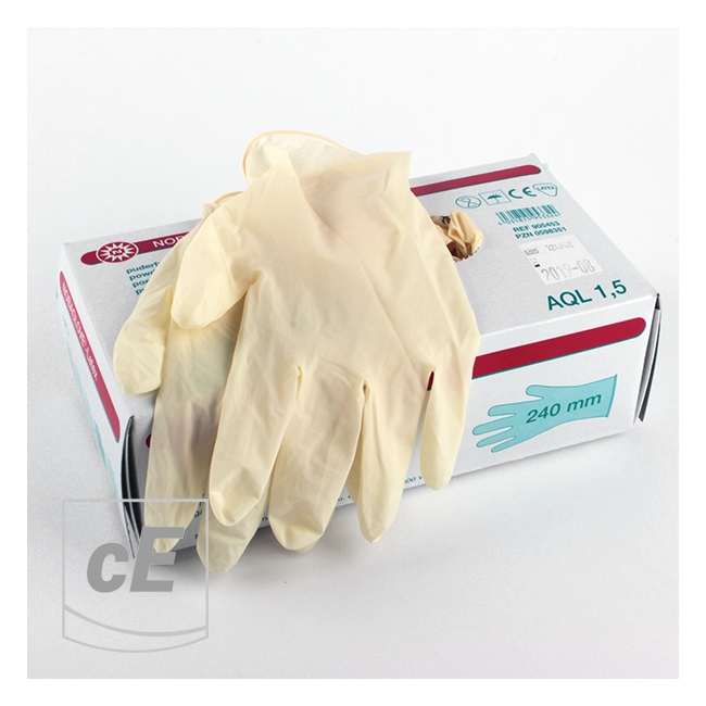 NOBAGLOVE Latex-Handschuhe puderfrei